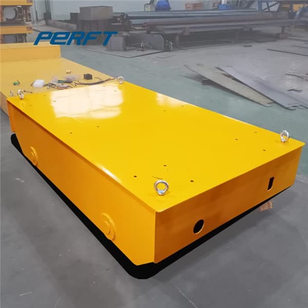 battery 30 ton hot molten tilt table ladle transfer cart